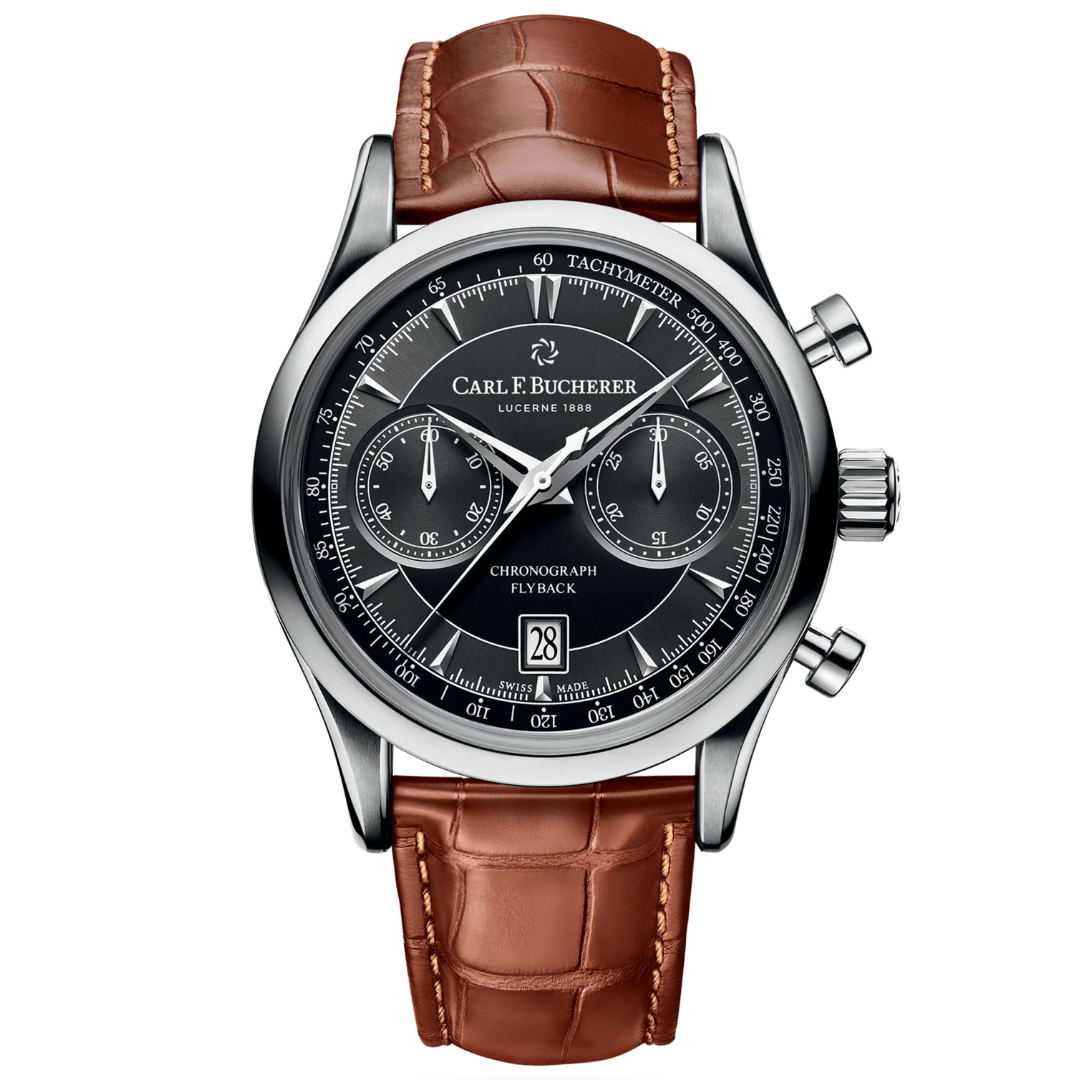 Relógio Aura Magnum de Couro + Caixa Premium de Brinde