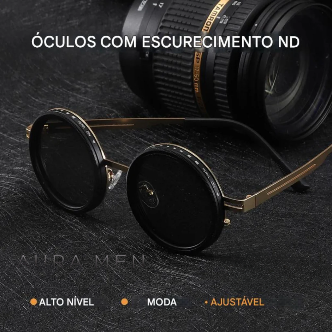 Óculos Ômega + Capinha Protetora Premium de Brinde