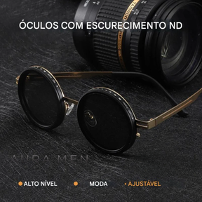 Óculos Ômega + Capinha Protetora Premium de Brinde