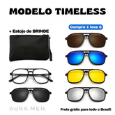 Óculos Canyon 6 em 1 + Estojo Premium de Brinde