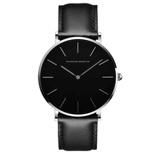 Relógio Aura Silk de Couro + Caixa Premium de Brinde