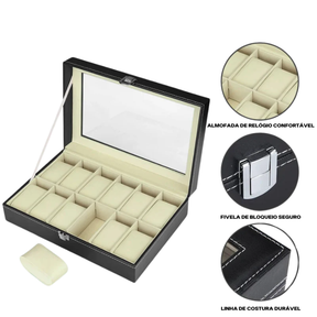 Porta Joias Tradicional - 12 Espaços