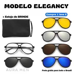 Óculos Canyon 6 em 1 + Estojo Premium de Brinde