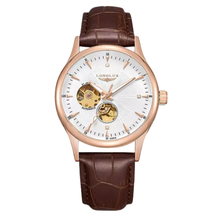 Relógio Aura Orion de Couro + Caixa Premium de Brinde