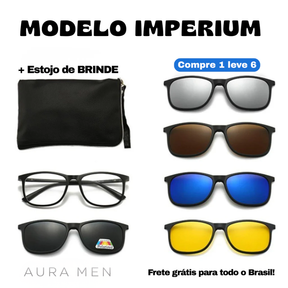 Óculos Canyon 6 em 1 + Estojo Premium de Brinde