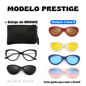 Óculos Canyon 6 em 1 + Estojo Premium de Brinde