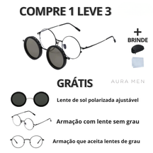 Óculos Ômega + Capinha Protetora Premium de Brinde