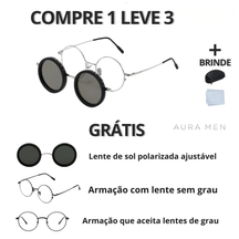 Óculos Ômega + Capinha Protetora Premium de Brinde