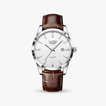 Relógio Aura Nero de Couro + Caixa Premium de Brinde