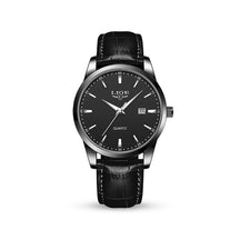 Relógio Aura Nero de Couro + Caixa Premium de Brinde