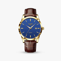 Relógio Aura Nero de Couro + Caixa Premium de Brinde