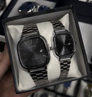 Relógio CASIO Vintage Ultra Luxo - Resistente à água | Aço Inoxidável + Caixinha CASIO de Brinde