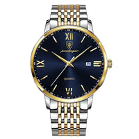 Azul e Dourado com Prata