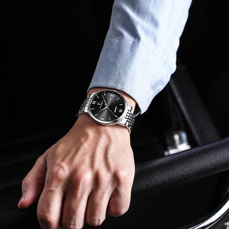 Kit 2 Relógios Poedagar Aura Elegance + Caixinha de Brinde