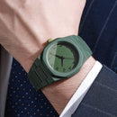 Relógio Blackout Minimalista Luxo Moderno + Caixinha Protetora de Brinde