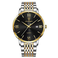 Preto e Dourado com Prata