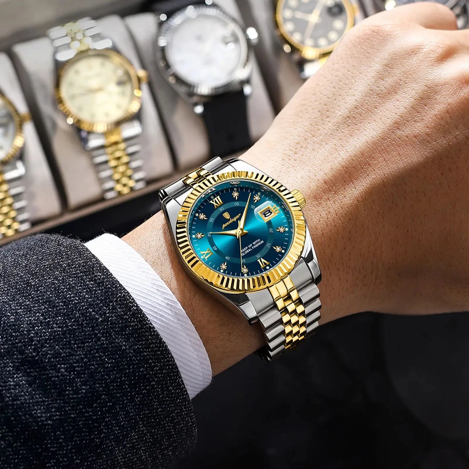 Relógio Poedagar Aura Diamond