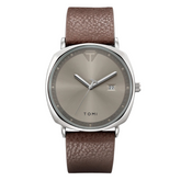 Relógio Aura Prime de Couro + Caixa Premium de Brinde