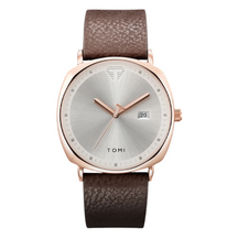 Relógio Aura Prime de Couro + Caixa Premium de Brinde