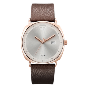 Relógio Aura Prime de Couro + Caixa Premium de Brinde