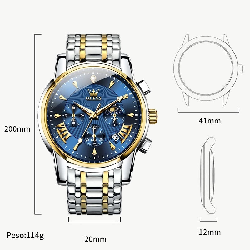 Relógio Aura Royal + Caixa Premium de Brinde